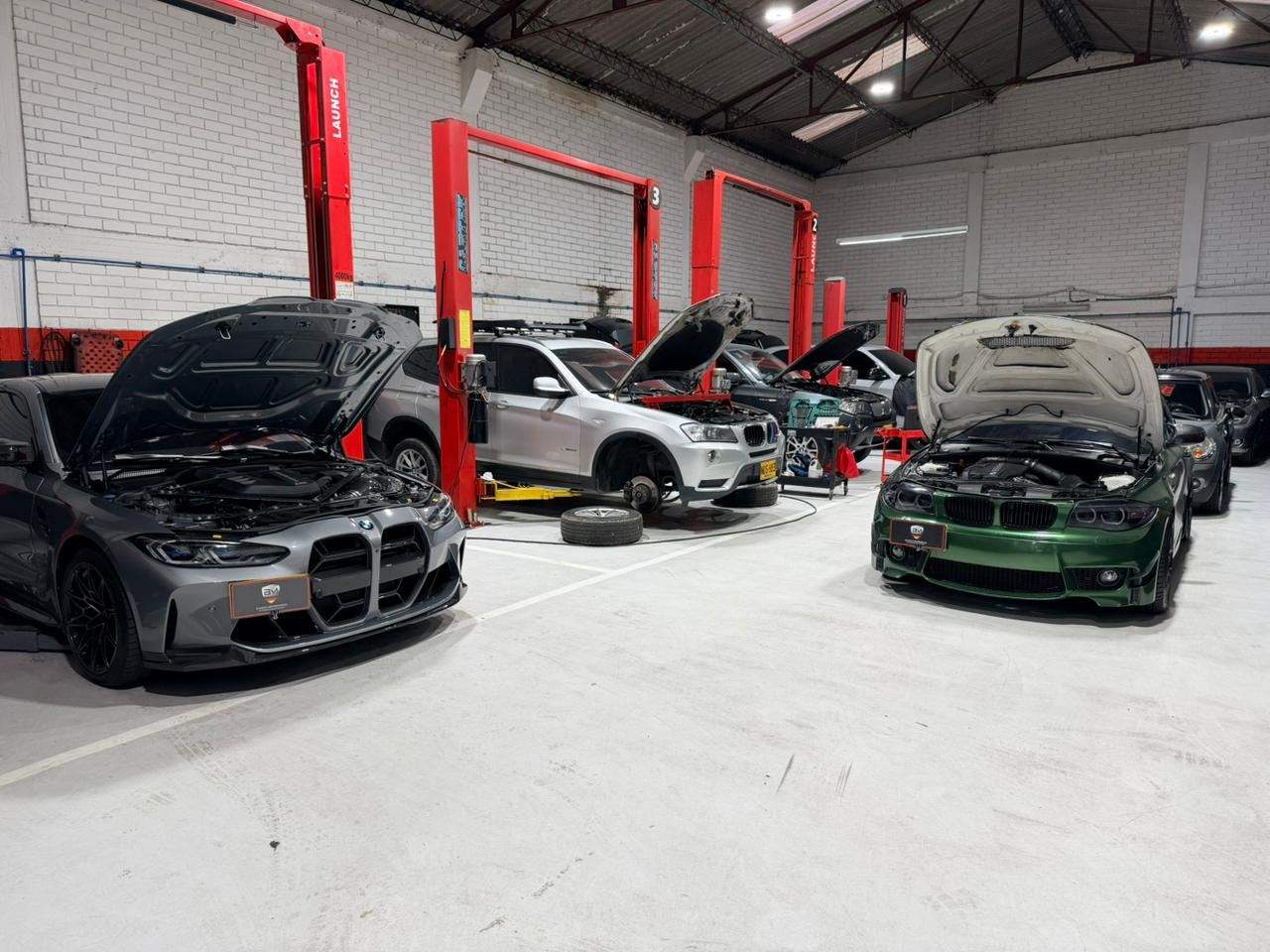 BMW en mantenimiento